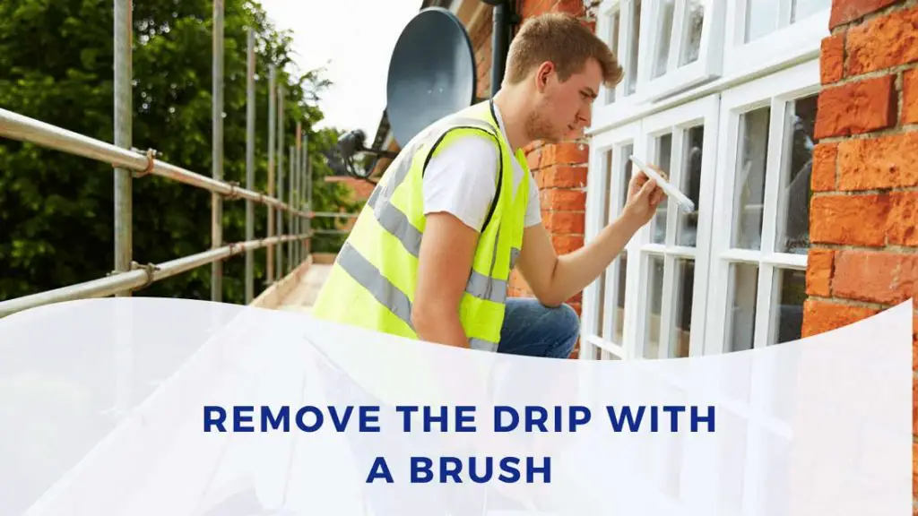 how to fix spray paint drips