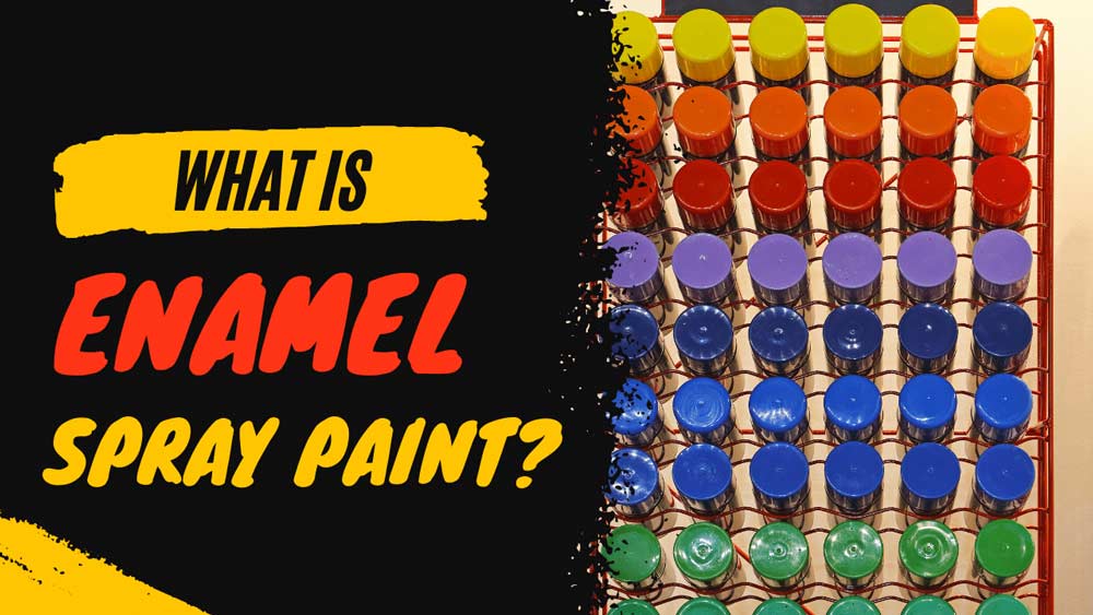 what is enamel spray paint